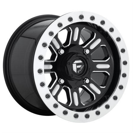 Fuel UTV D910 HARDLINE UTV BEADLOCK – 15X7 – 4X156 – 38 mm – GLOSS BLACK MILLED
