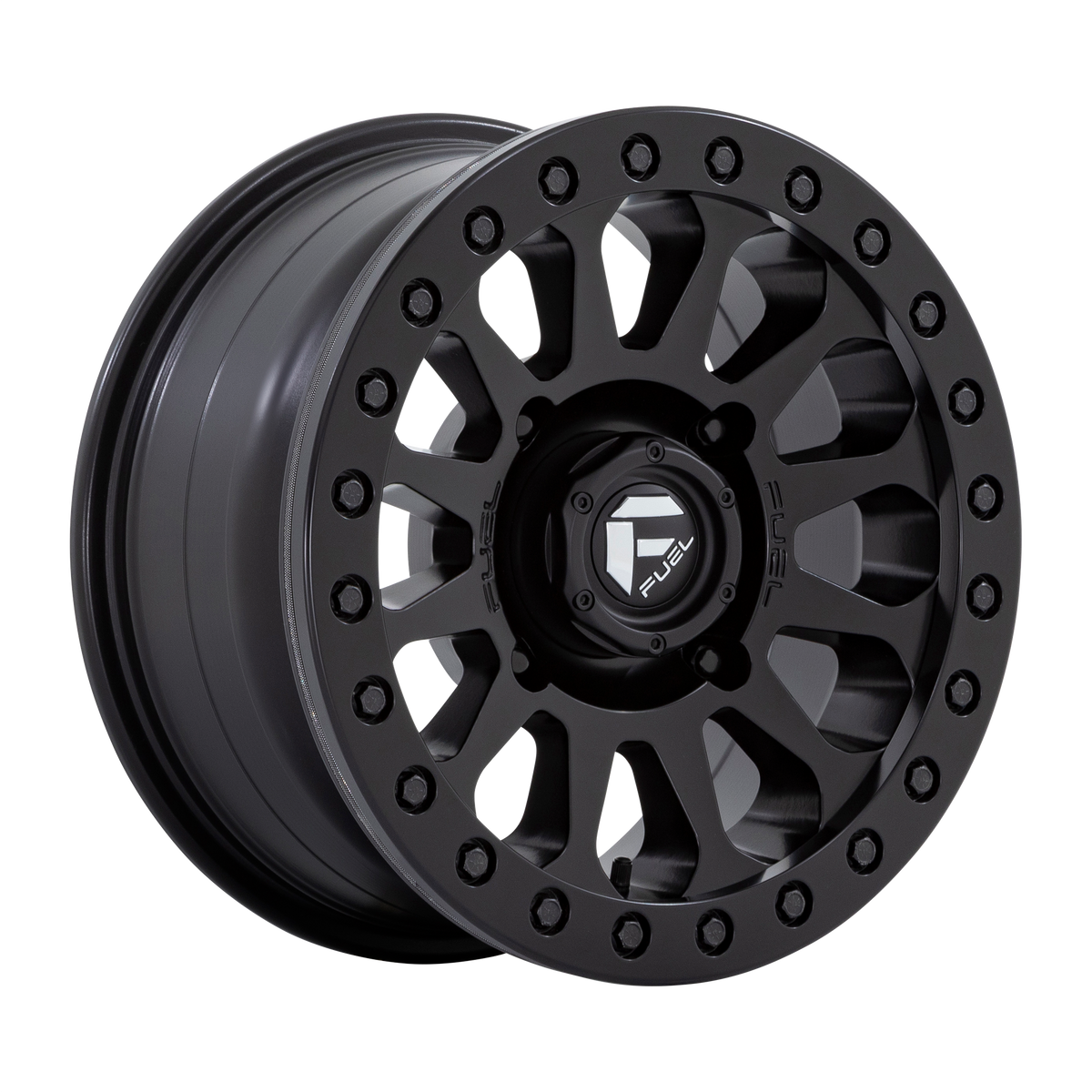 Fuel UTV D920 VECTOR UTV BEADLOCK – 15X7 – 4X156 – 13 mm – MATTE BLACK