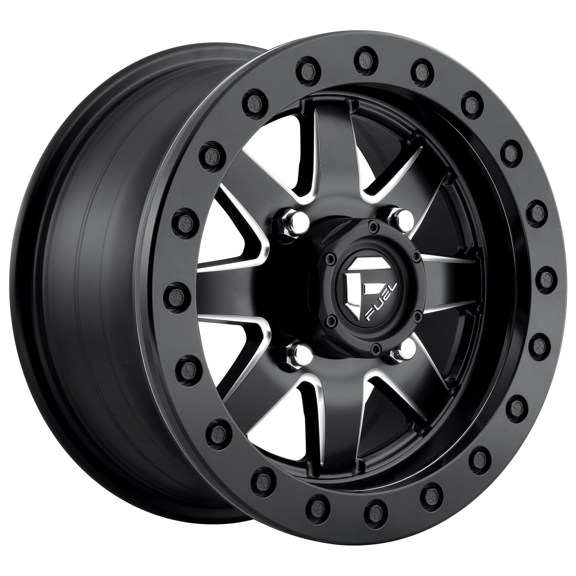 Fuel UTV D938 MAVERICK UTV BEADLOCK – 15X7 – 4X156 – 13 mm – MATTE BLACK MILLED