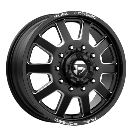 Fuel Mono FF09 – 24X8.25 – 8X165.1 – -240 mm – MATTE BLACK MILLED