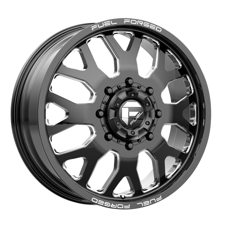 Fuel Mono DE19 FF19D – 22X12 – 8X170 – -50 mm – GLOSS BLACK MILLED