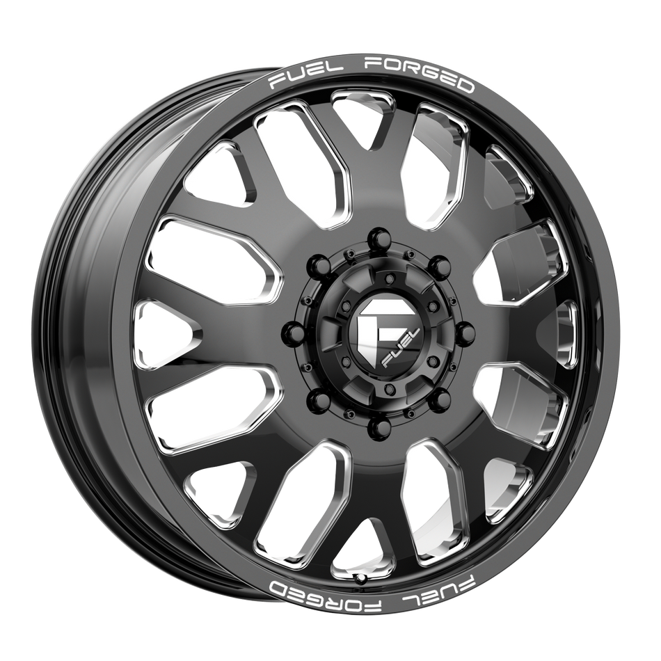 Fuel Mono FF19 – 22X8.25 – 8X165.1 – -240 mm – GLOSS BLACK MILLED