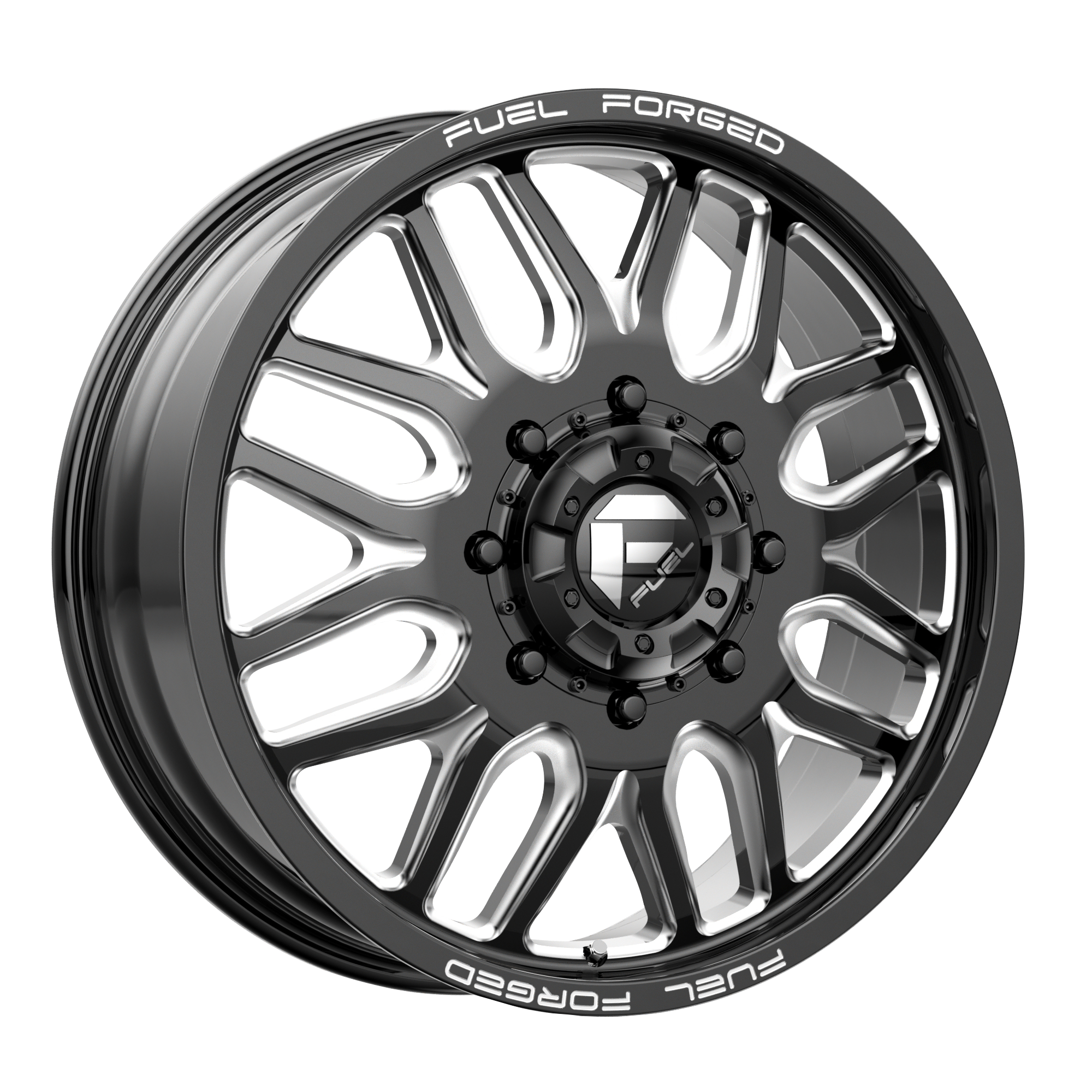 Fuel Mono FF66 – 22X8.25 – 10X225 – -202 mm – MATTE BLACK MILLED