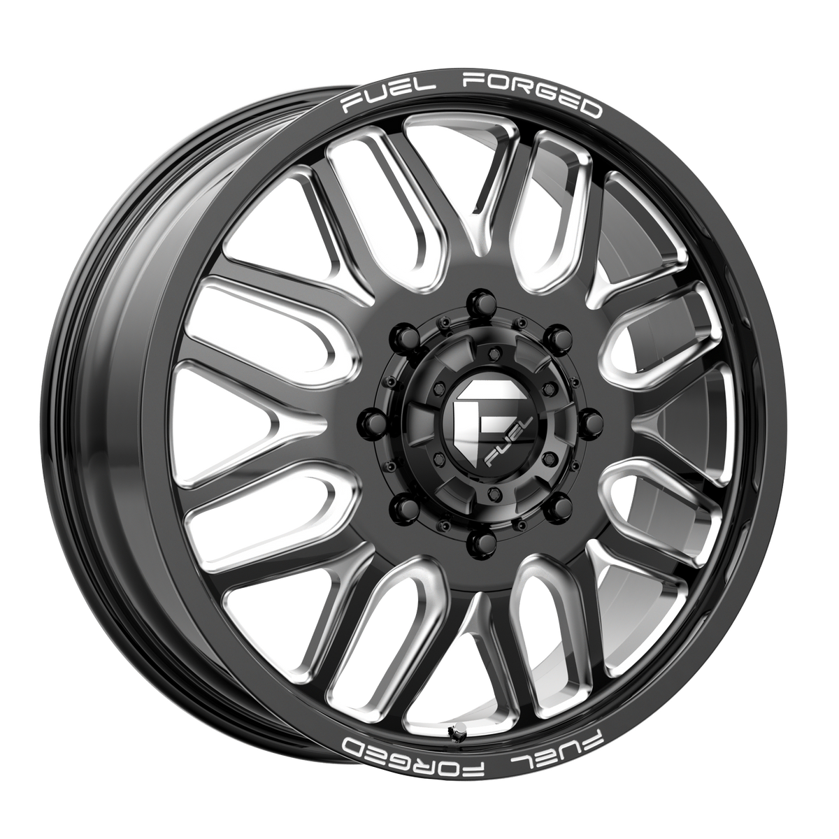 Fuel Mono FF66 – 20X8.25 – 8X200 – -202 mm – MATTE BLACK MILLED