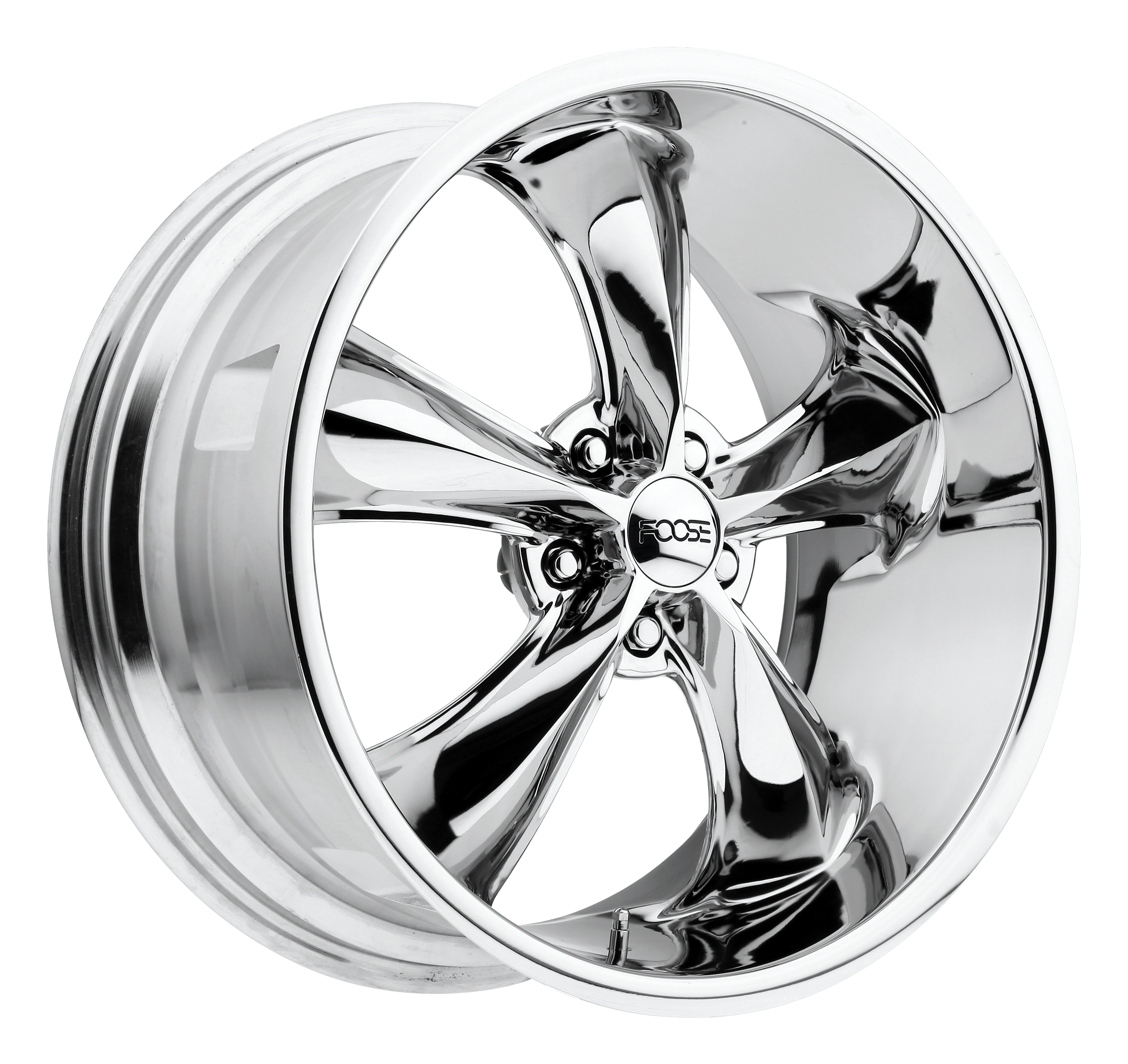 Foose 1PC F105 LEGEND – 18X9 – 5X120.65 – 7 mm – CHROME PLATED