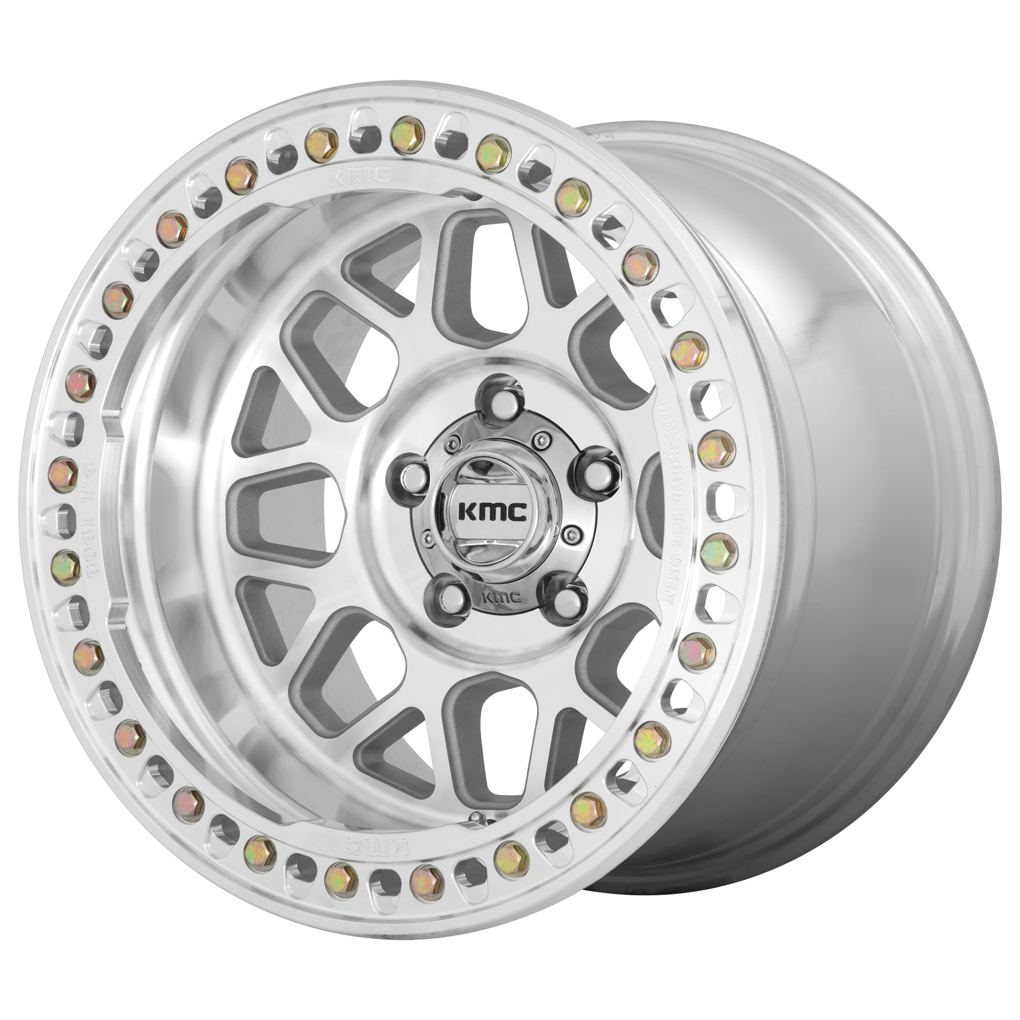 KMC KM235 GRENADE CRAWL BEADLOCK – 18X9 – 6X135 – -24 mm – MACHINED