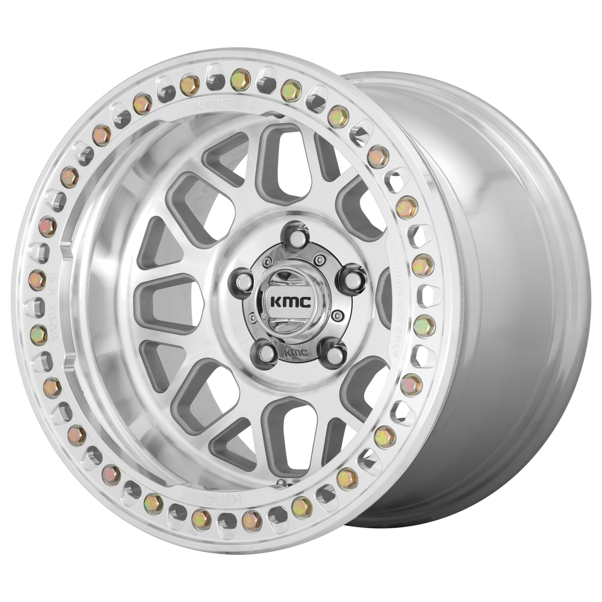 KMC KM235 GRENADE CRAWL BEADLOCK – 17X8.5 – BLANK – 0 mm – MACHINED