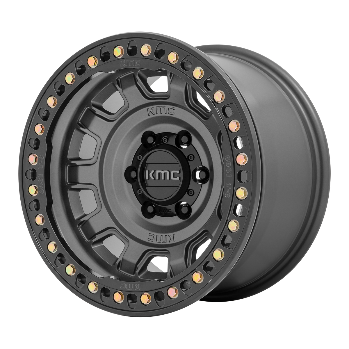 KMC KM236 TANK BEADLOCK – 17X9 – 5X127 – -15 mm – ANTHRACITE