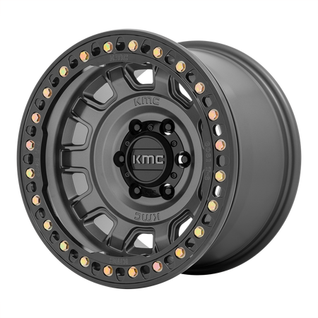 KMC KM236 TANK BEADLOCK – 17X9 – 5X127 – -15 mm – ANTHRACITE