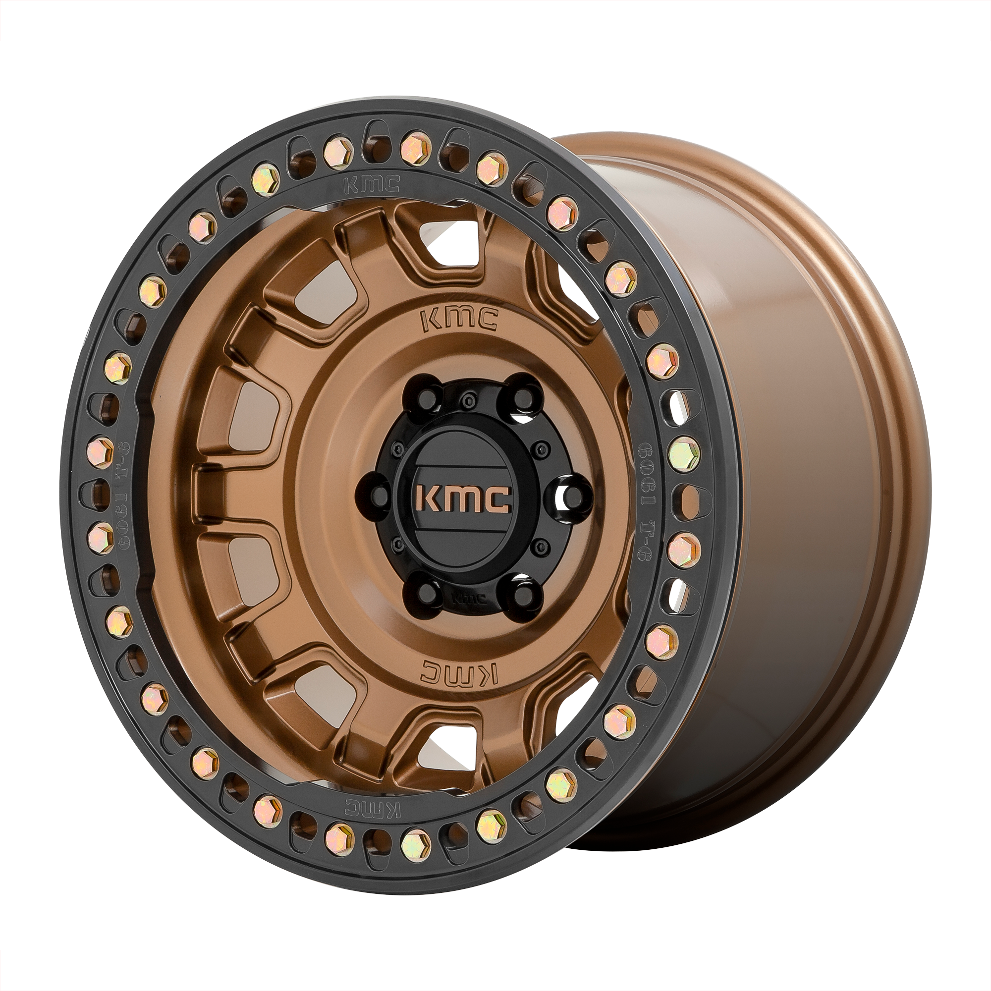 KMC KM236 TANK BEADLOCK – 17X9 – 6X139.7 – -38 mm – MATTE BRONZE