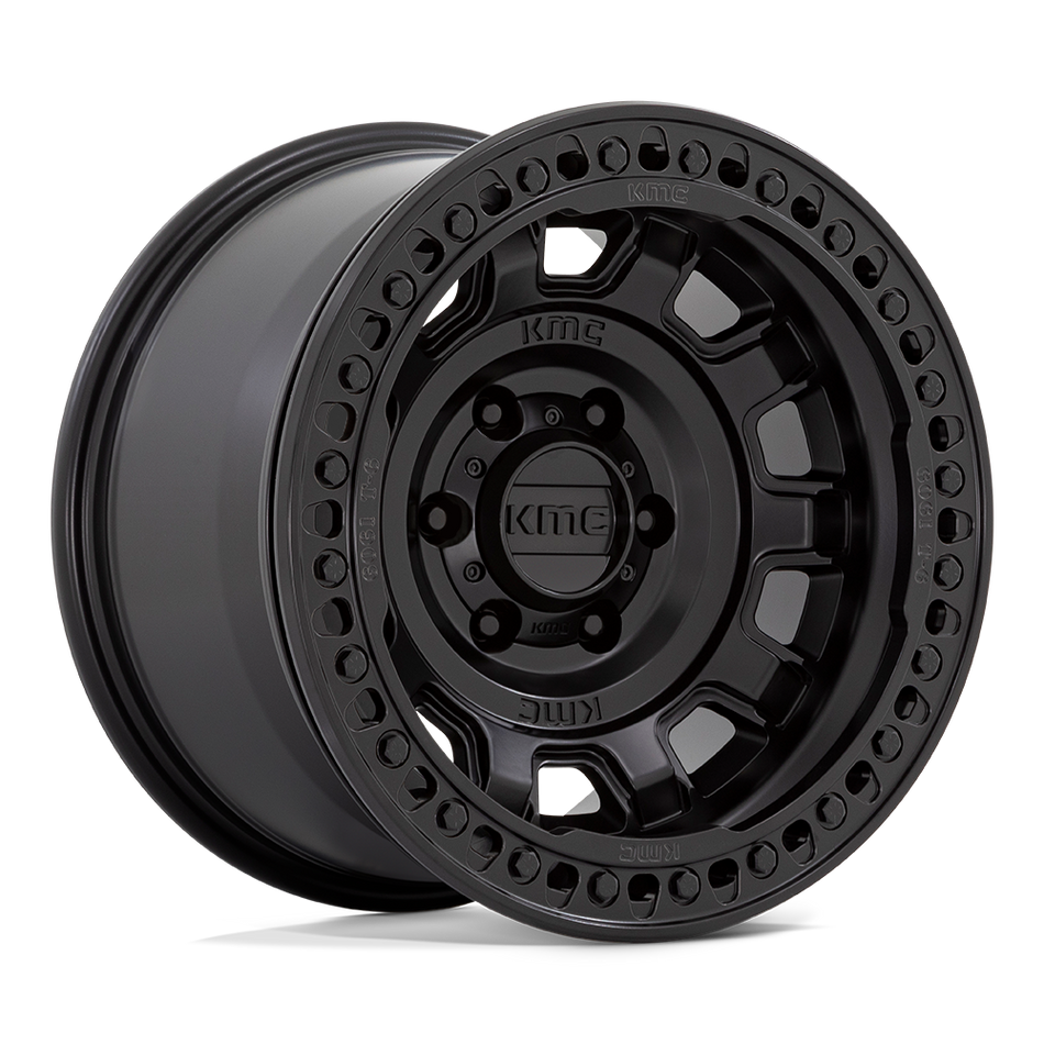 KMC KM236 TANK BEADLOCK – 17X9 – 8X165.1 – -38 mm – SATIN BLACK