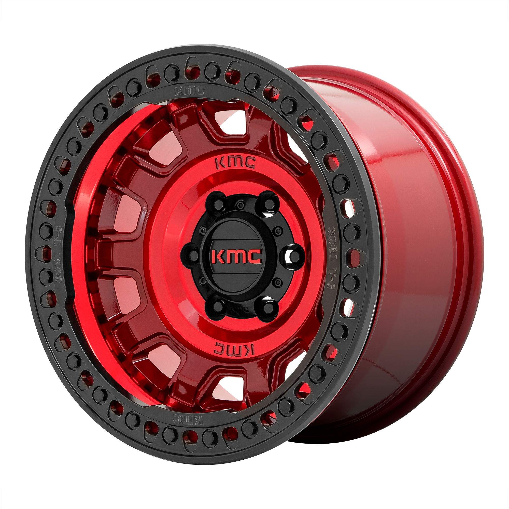 KMC KM236 TANK BEADLOCK – 17X9 – 5X127 – -15 mm – CANDY RED