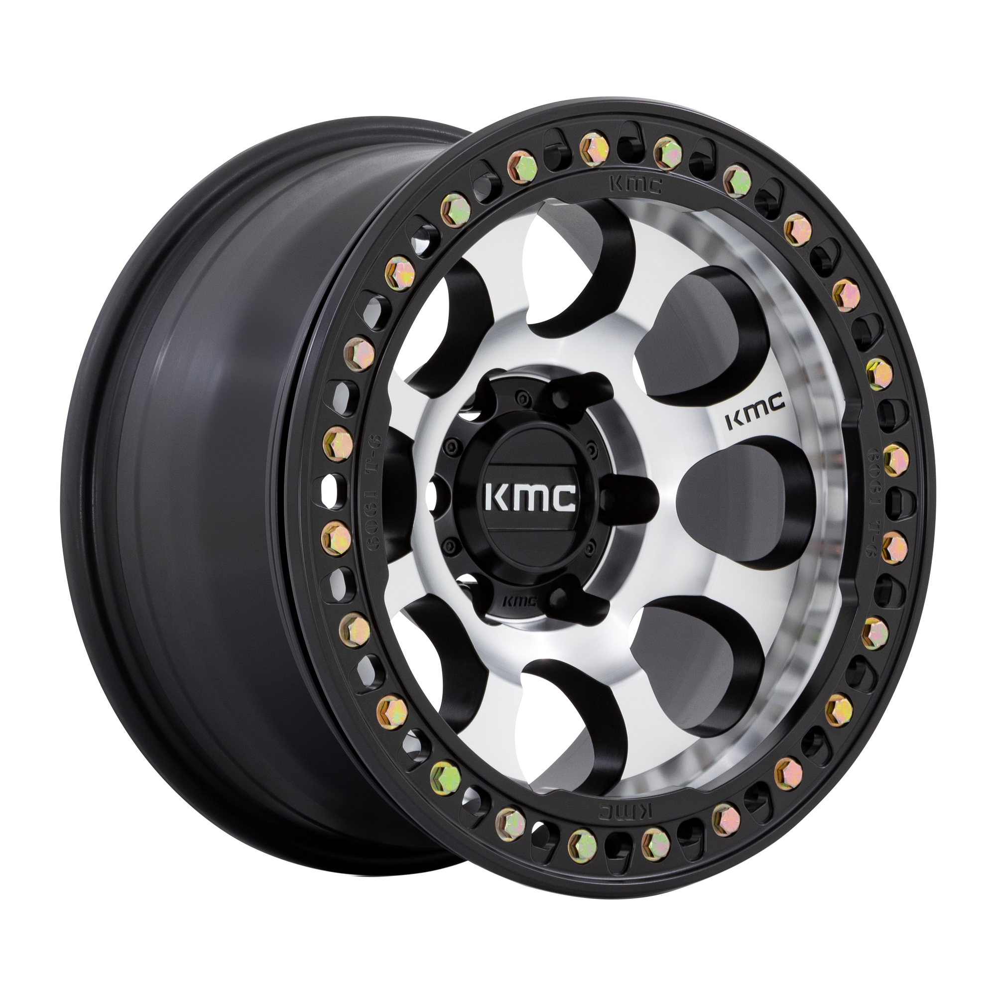 KMC KM237 RIOT BEADLOCK – 17X9 – 5X127 – -38 mm – MACH SATIN BLACK WINDOW & RING