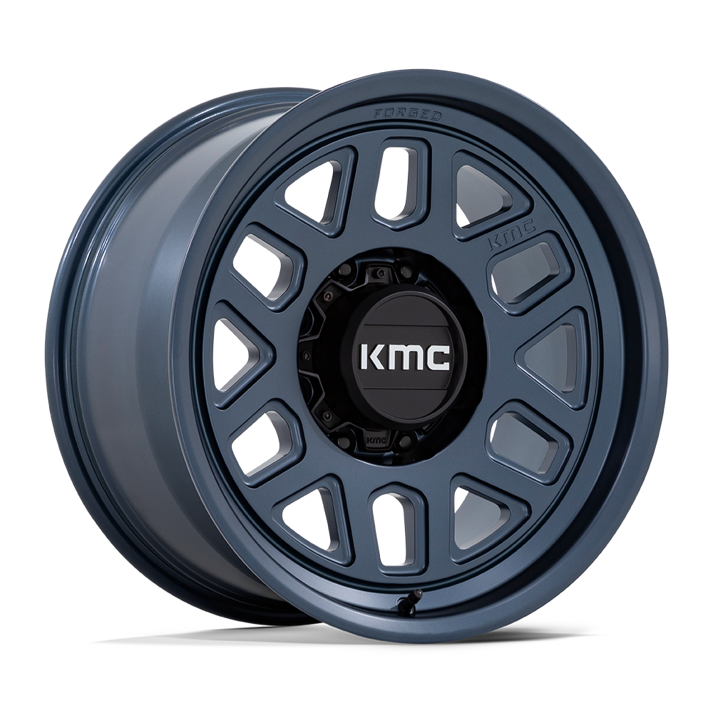 KMC KM451 MESA FORGED MONOBLOCK – 18X9 – 8X170 – -12 mm – METALLIC BLUE