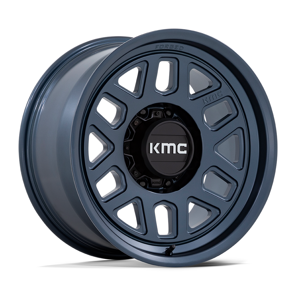 KMC KM451 MESA FORGED MONOBLOCK – 18X9 – 8X170 – -12 mm – METALLIC BLUE