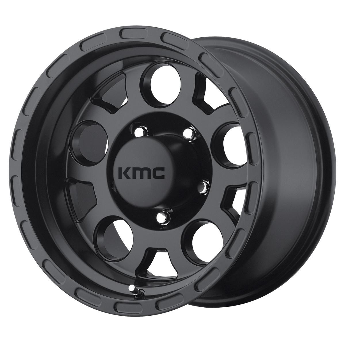KMC KM522 ENDURO – 15X7 – 5X114.3 – -6 mm – MATTE BLACK