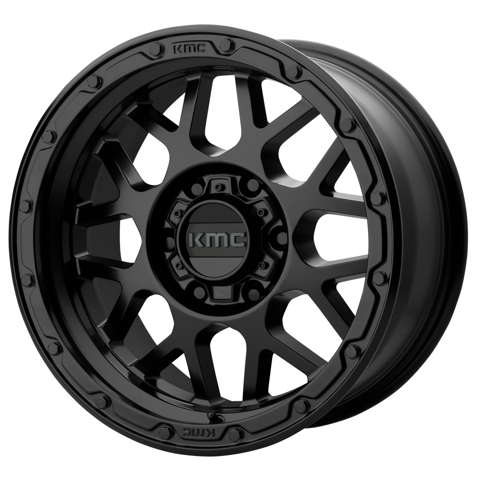 KMC KM535 GRENADE OFF-ROAD – 17X9 – 5X127 – 18 mm – MATTE BLACK