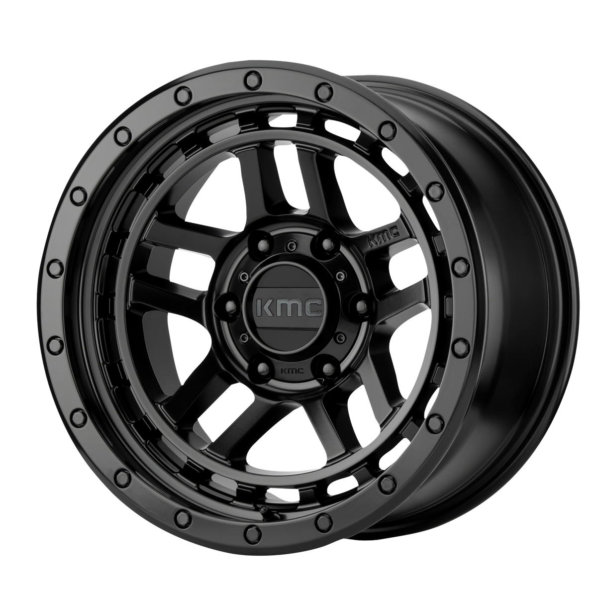 KMC KM540 RECON – 18X8.5 – 6X139.7 – 18 mm – SATIN BLACK