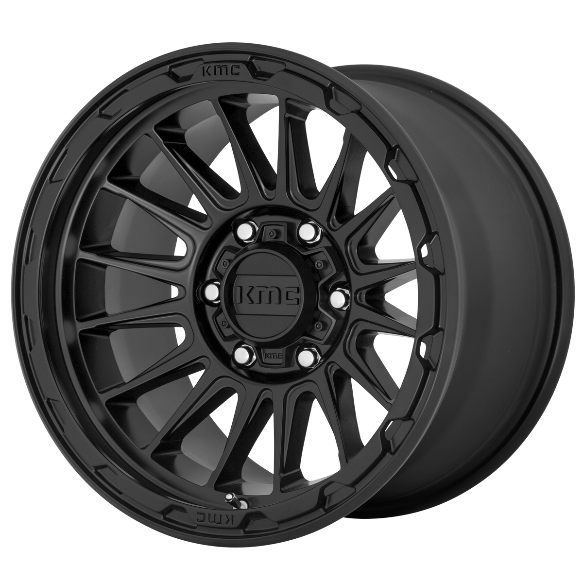 KMC KM542 IMPACT – 17X9 – 5X127 – 18 mm – SATIN BLACK
