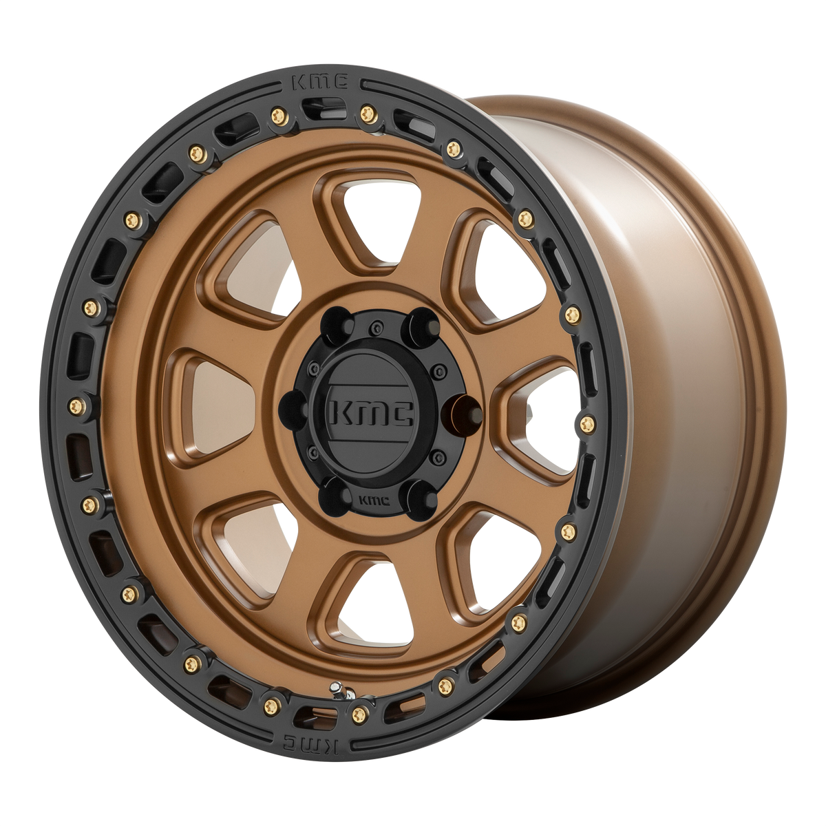 KMC KM548 CHASE – 20X9 – 8X180 – 18 mm – MATTE BRONZE W/ BLACK LIP