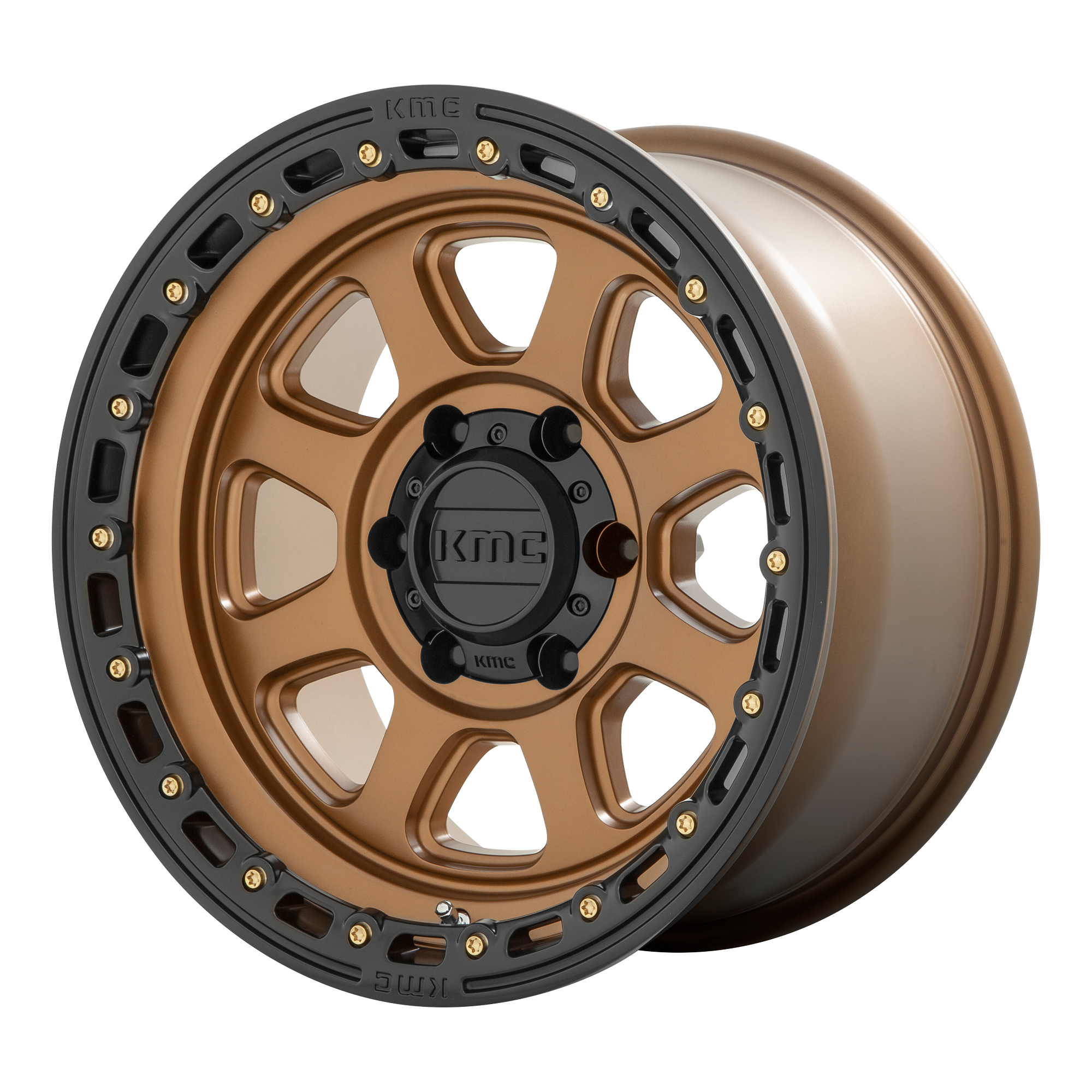 KMC KM548 CHASE – 20X9 – 8X180 – 18 mm – MATTE BRONZE W/ BLACK LIP