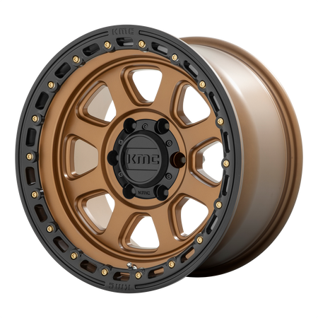 KMC KM548 CHASE – 20X9 – 8X180 – 18 mm – MATTE BRONZE W/ BLACK LIP
