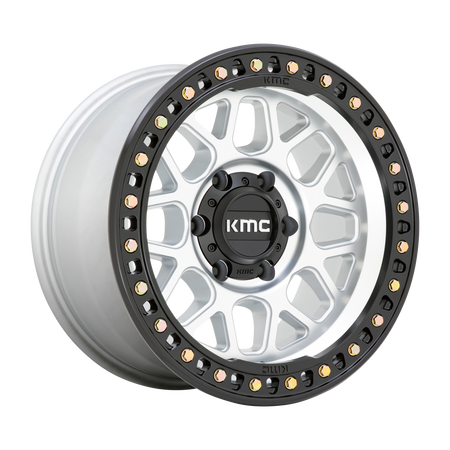 KMC KM549 GRS – 20X9 – 6X135 – 0 mm – MACHINED W/ SATIN BLACK LIP