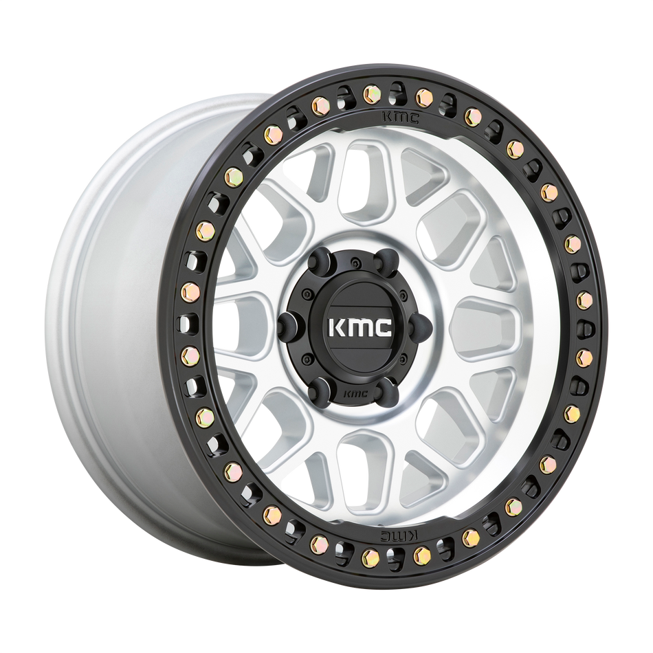 KMC KM549 GRS – 18X9 – 6X135 – 18 mm – MACHINED W/ SATIN BLACK LIP