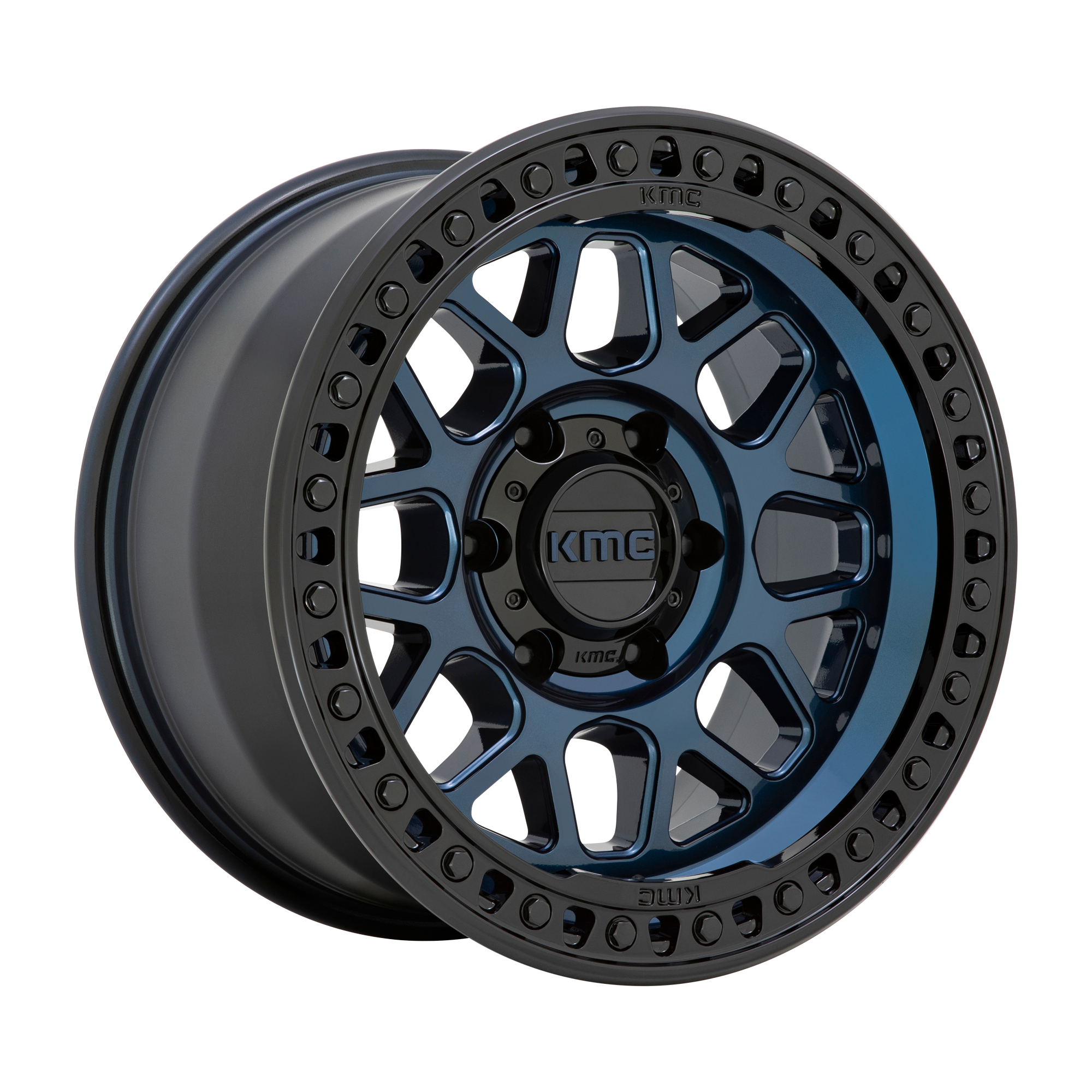 KMC KM549 GRS – 20X9 – 6X139.7 – 0 mm – MIDNIGHT BLUE W/ G-BLACK LIP