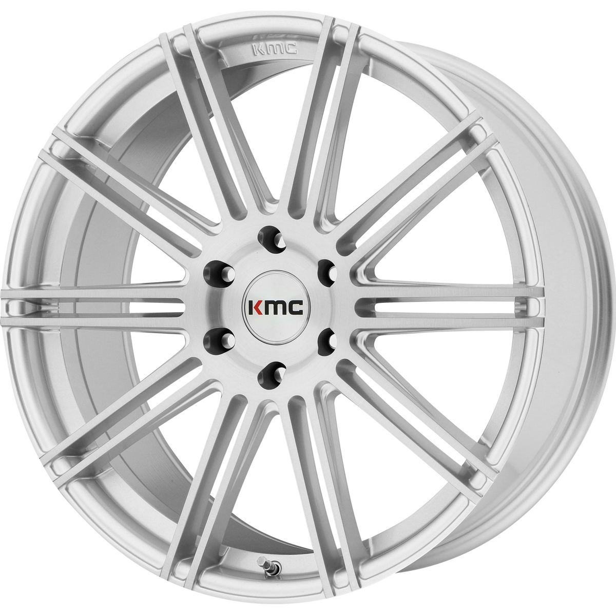 KMC KM707 CHANNEL – 20X9 – 5X120 – 30 mm – BRUSHED SILVER