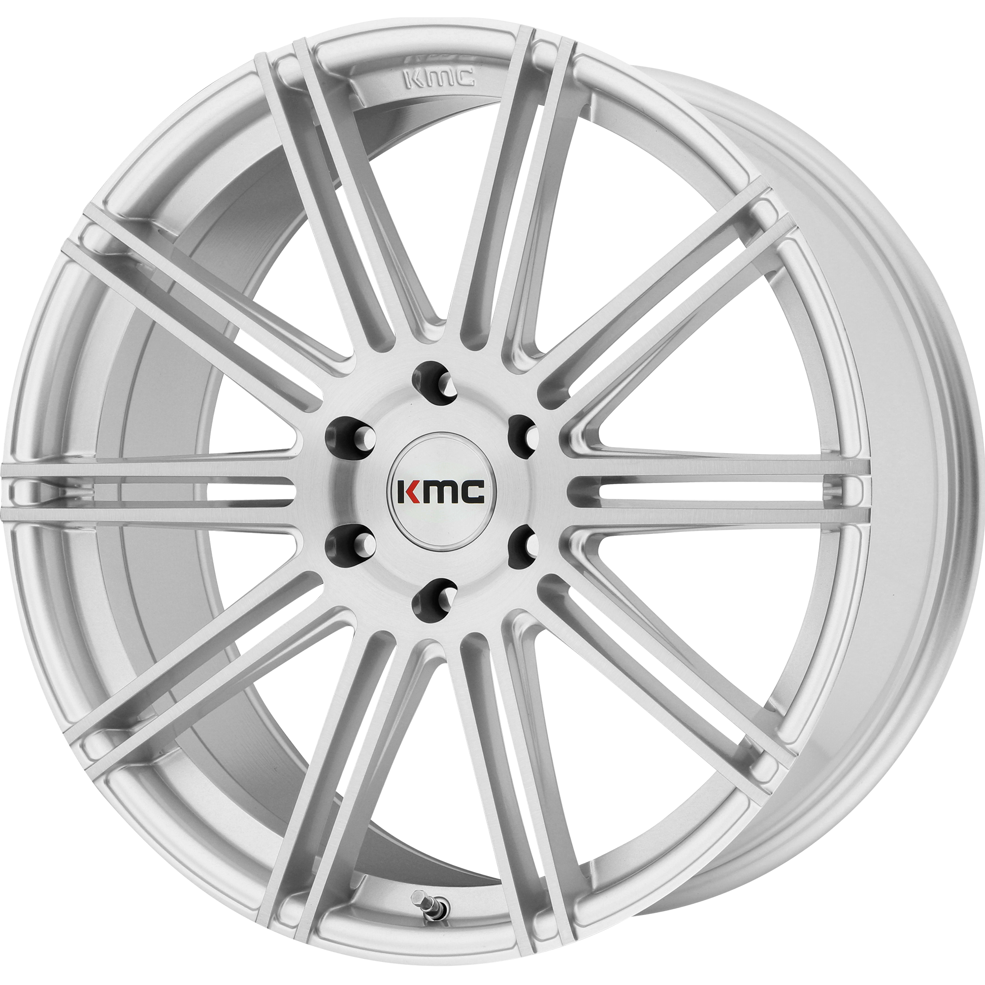 KMC KM707 CHANNEL – 20X9 – 5X120 – 30 mm – BRUSHED SILVER