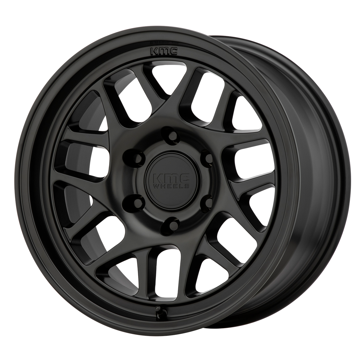 KMC KM717 BULLY OL – 17X8.5 – 6X114.3 – 18 mm – SATIN BLACK