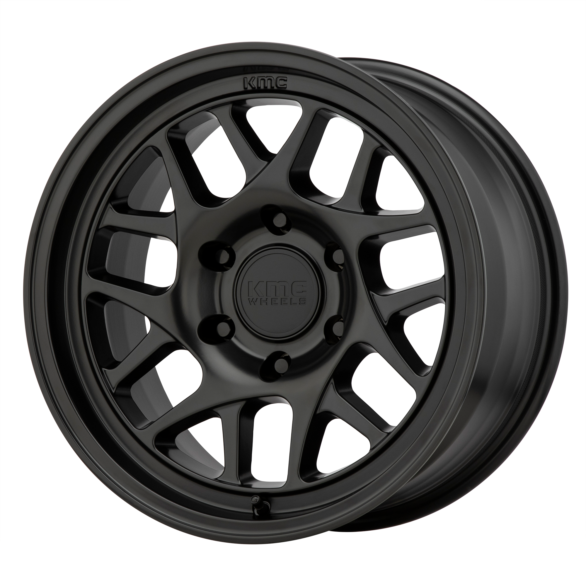 KMC KM717 BULLY OL – 17X8.5 – 6X139.7 – 18 mm – SATIN BLACK
