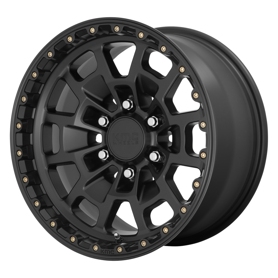 KMC KM718 SUMMIT – 17X8.5 – 5X127 – 0 mm – SATIN BLACK