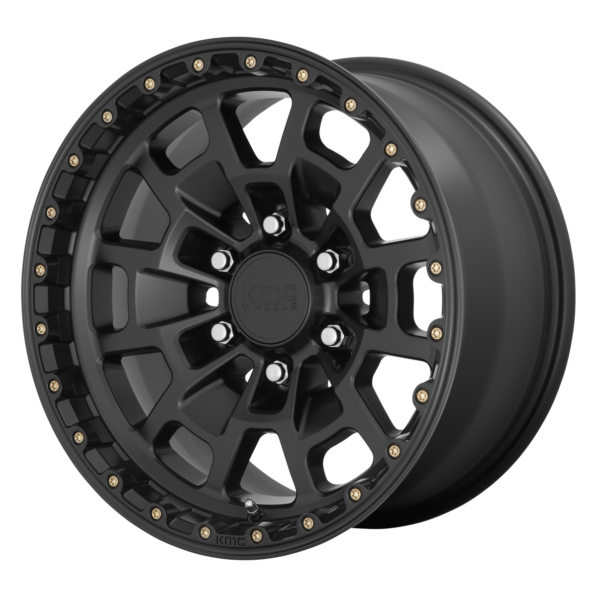 KMC KM718 SUMMIT – 17X8.5 – 6X139.7 – 0 mm – SATIN BLACK