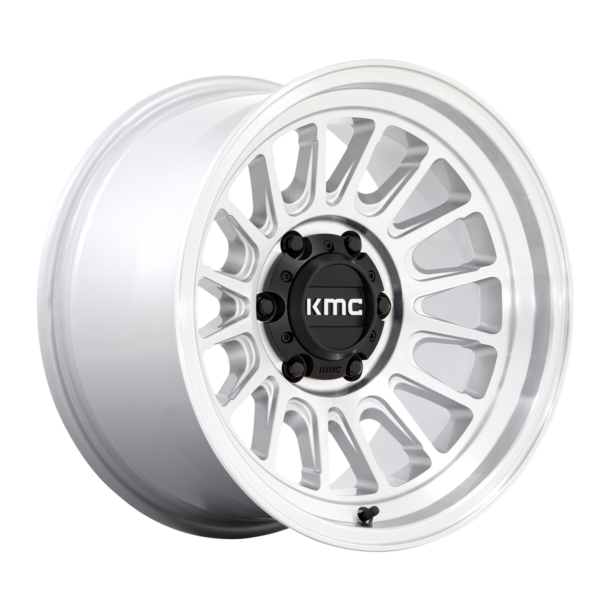 KMC KM724 IMPACT OL – 17X9 – 5X127 – -12 mm – SILVER MACHINED