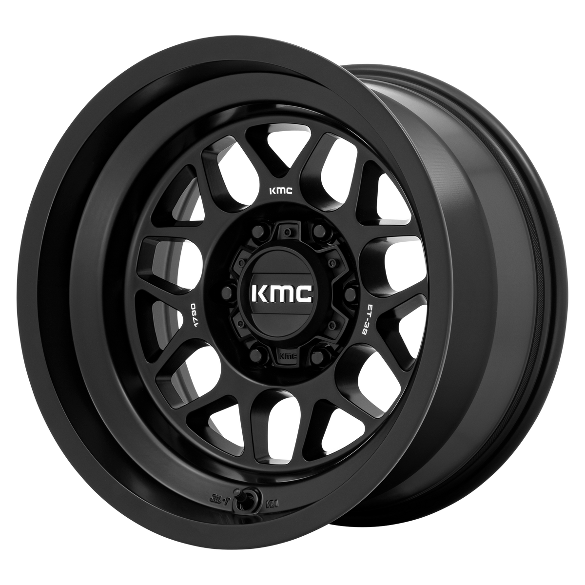 KMC KM725 TERRA – 18X8.5 – 6X139.7 – 0 mm – SATIN BLACK