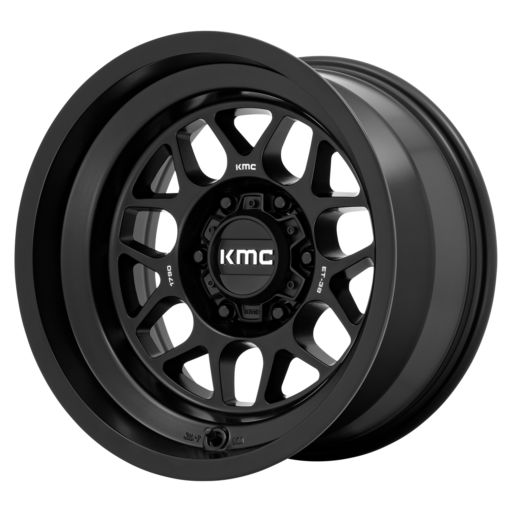 KMC KM725 TERRA – 18X8.5 – 6X139.7 – 0 mm – SATIN BLACK