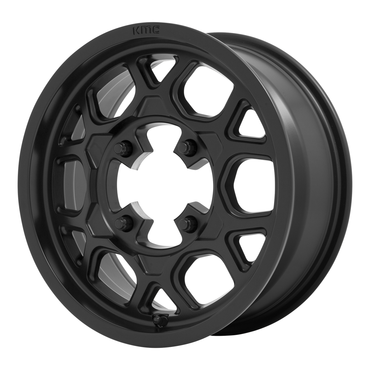 KMC Powersports KS133 MESA LITE UTV – 15X6 – 4X137 – 38 mm – SATIN BLACK