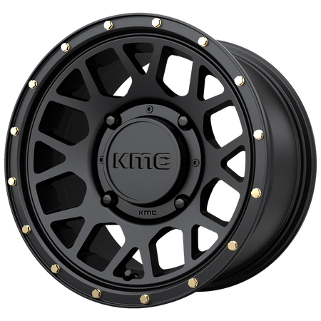 KMC Powersports KS135 GRENADE UTV – 14X7 – 4X137 – 10 mm – SATIN BLACK