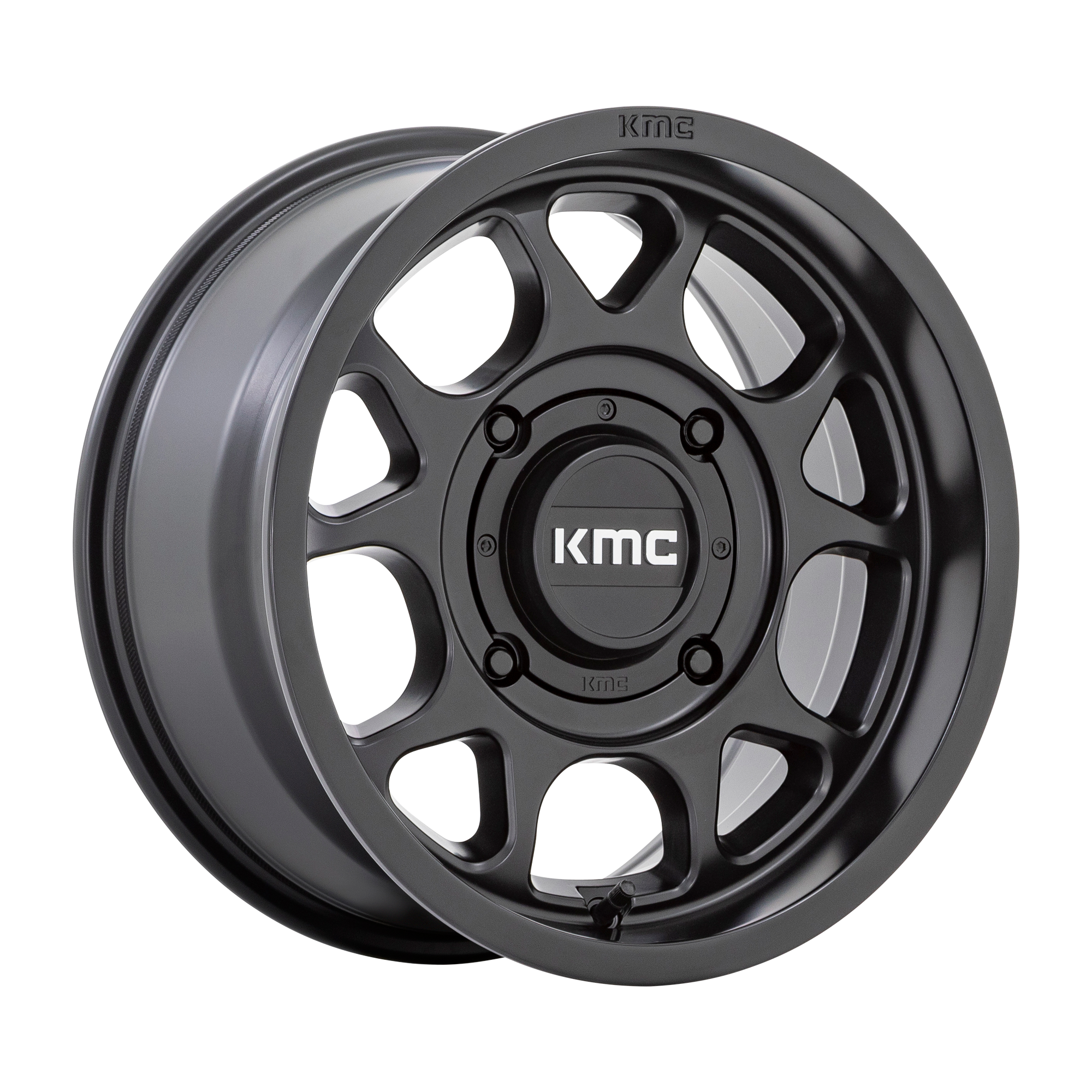 KMC Powersports KS137 TORO S UTV – 15X7 – 4X156 – 10 mm – SATIN BLACK