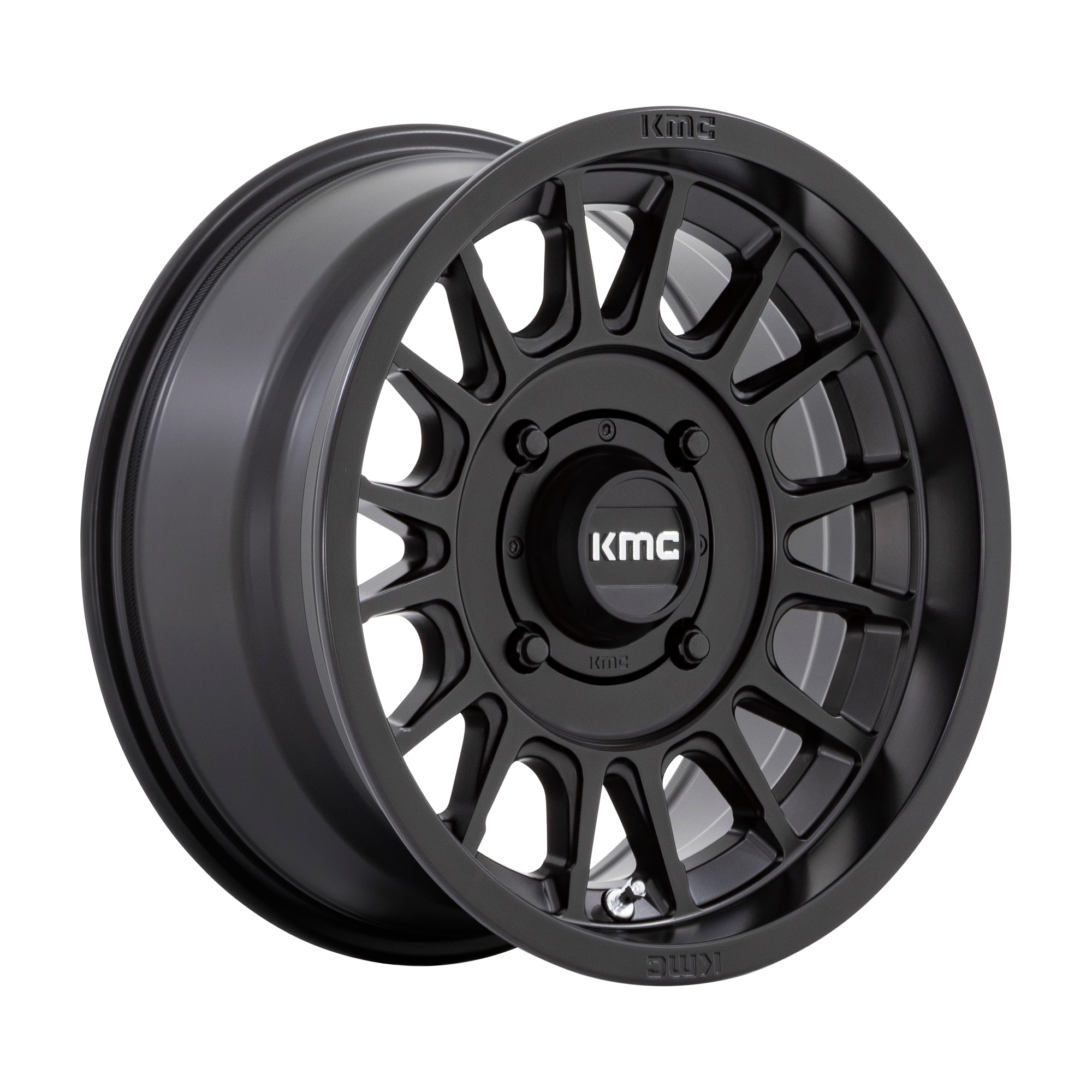 KMC Powersports KS138 IMPACT UTV – 15X7 – 4X137 – 10 mm – SATIN BLACK