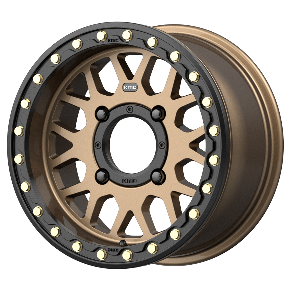 KMC Powersports KS235 GRENADE UTV BEADLOCK – 15X6 – 4X137 – 38 mm – SATIN BRONZE