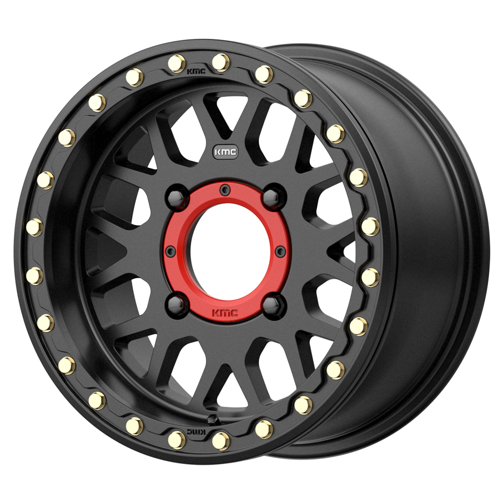 KMC Powersports KS235 GRENADE UTV BEADLOCK – 15X10 – 4X156 – 0 mm – SATIN BLACK