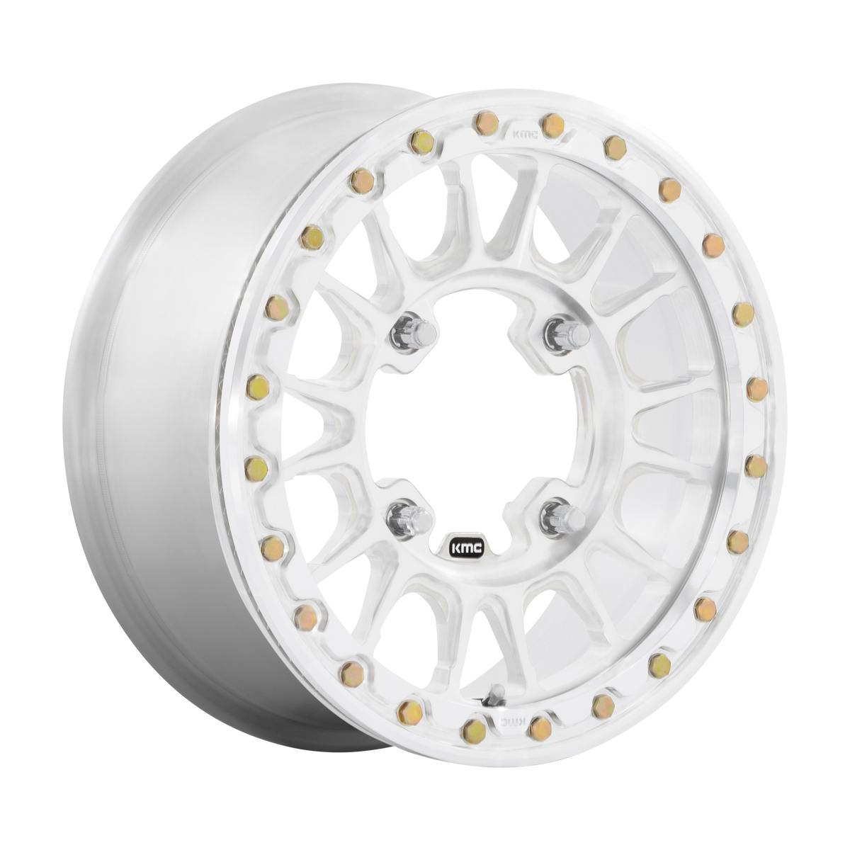KMC Powersports KS436 IMPACT FORGED UTV BEADLO – 15X6 – 6X139.7 – 50 mm – RAW MACHINED FORGED