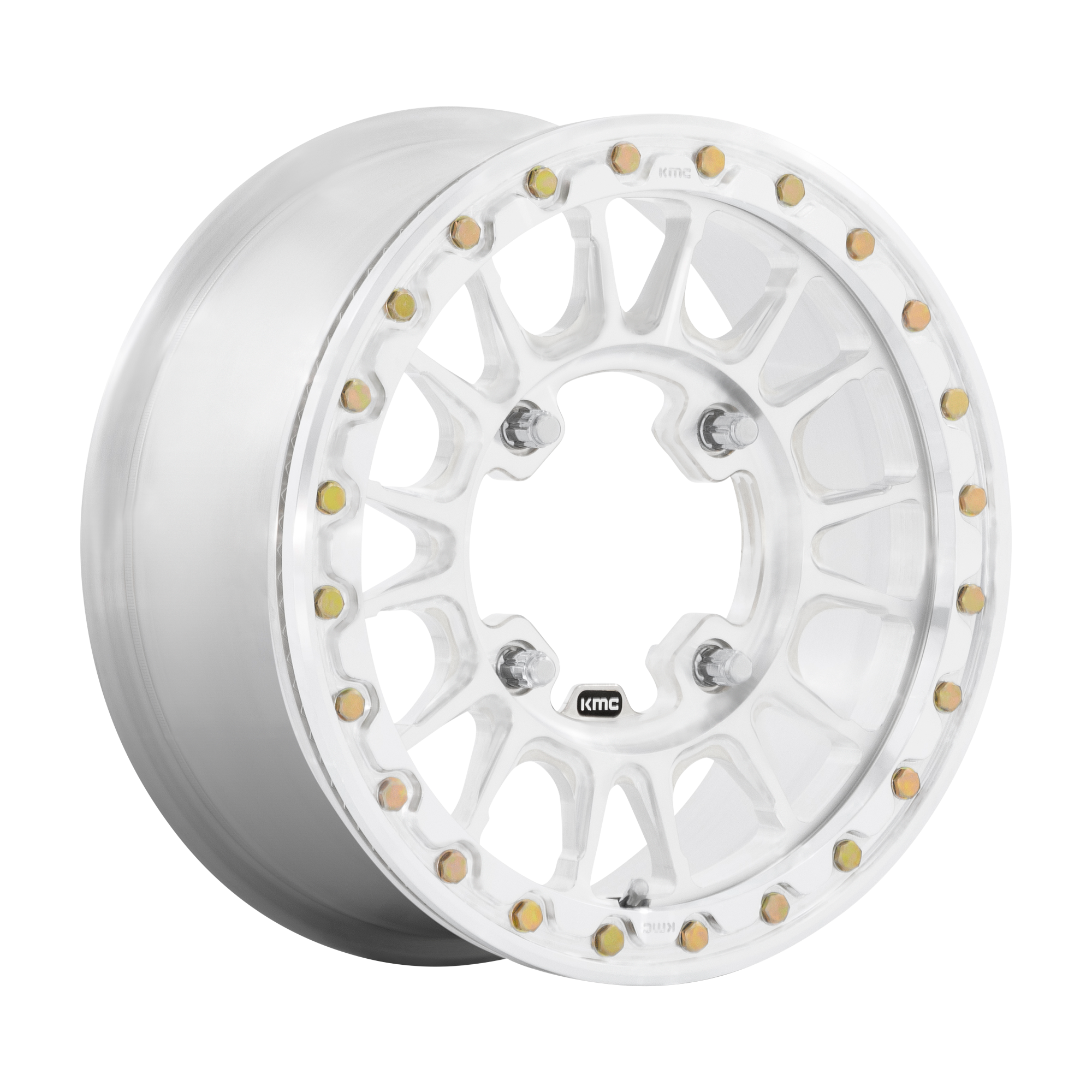KMC Powersports KS436 IMPACT FORGED UTV BEADLO – 15X6 – 4X137 – 38 mm – RAW MACHINED FORGED