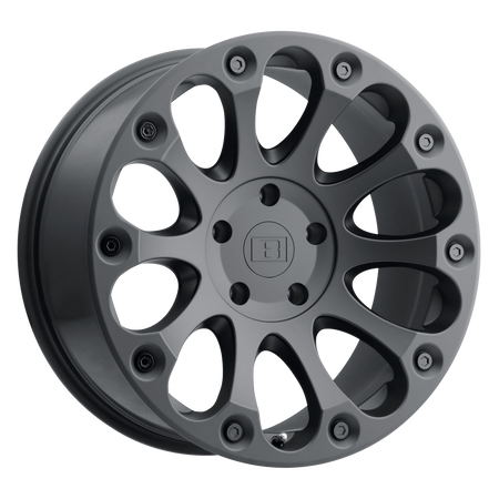 Level 8 IMPACT – 18X9 – 6X114.3 – 12 mm – MATTE BLACK