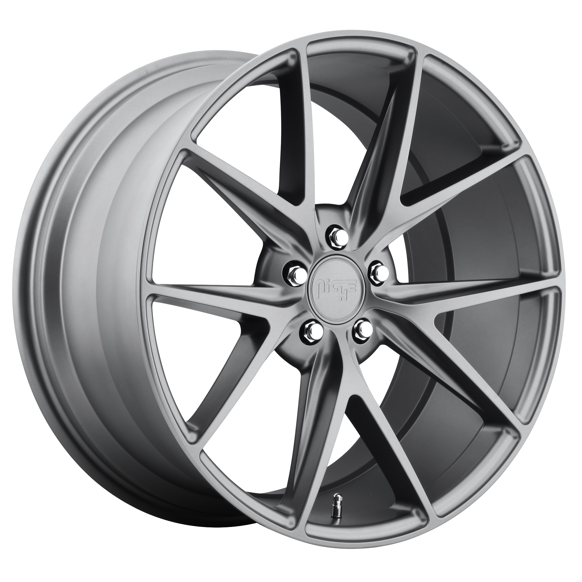 Niche 1PC M116 MISANO – 19X8.5 – 5X114.3 – 45 mm – MATTE GUN METAL