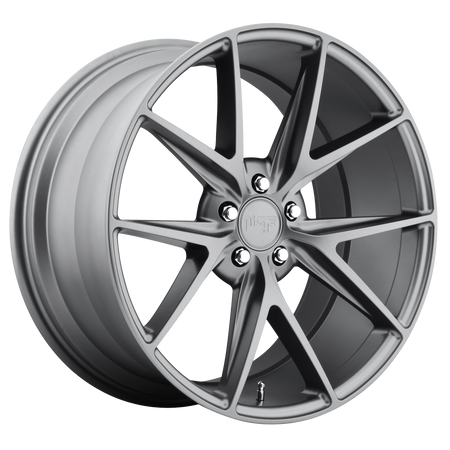 Niche 1PC M116 MISANO – 20X9 – 5X112 – 26 mm – MATTE GUN METAL
