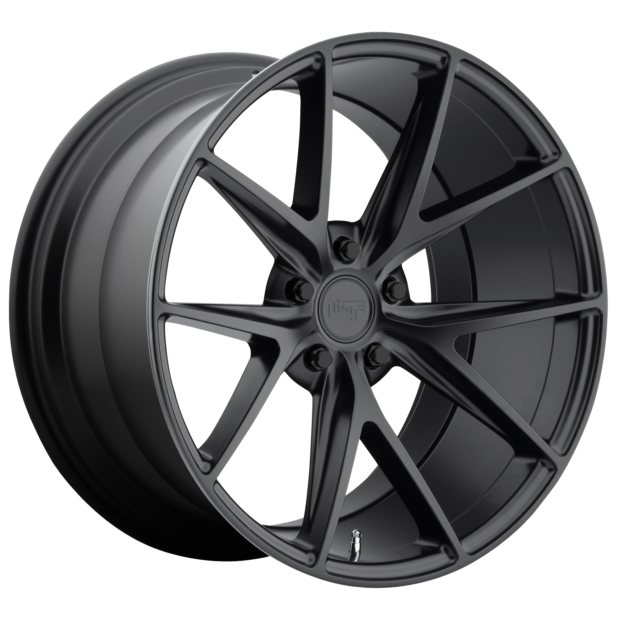 Niche 1PC M117 MISANO – 19X8.5 – 5X112 – 42 mm – MATTE BLACK